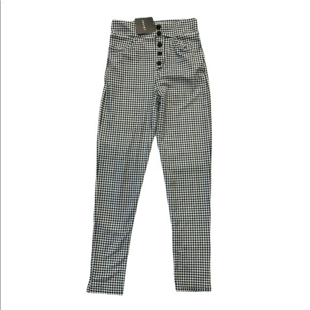 Checkered Stretchy Pants size Medium